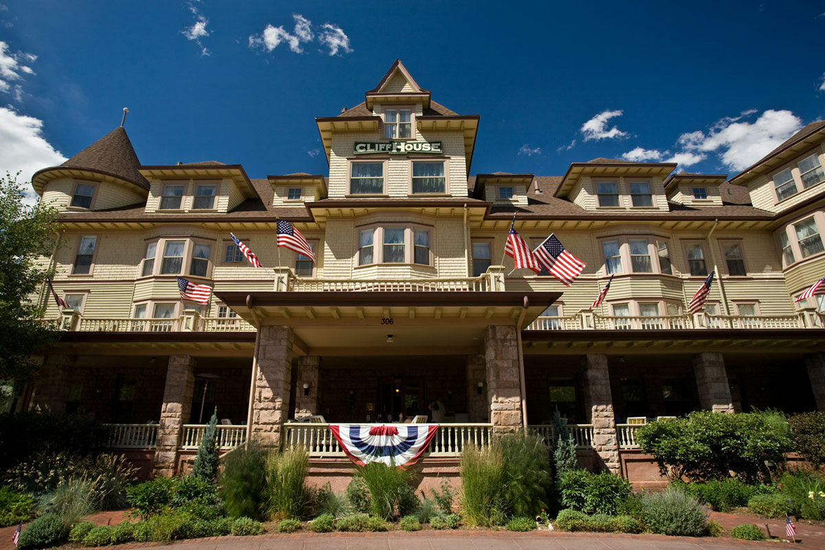 Отель Cliff House At Pikes Peak Маниту-Спрингс Экстерьер фото